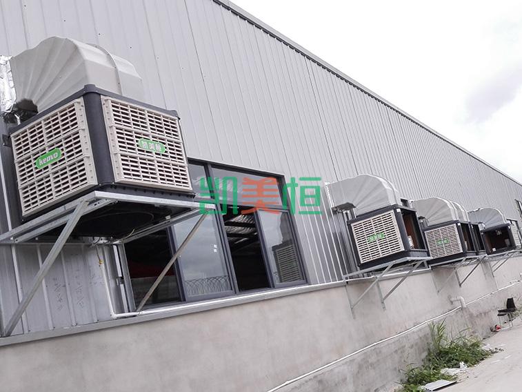 上海工業(yè)冷風(fēng)機(jī)安裝案例